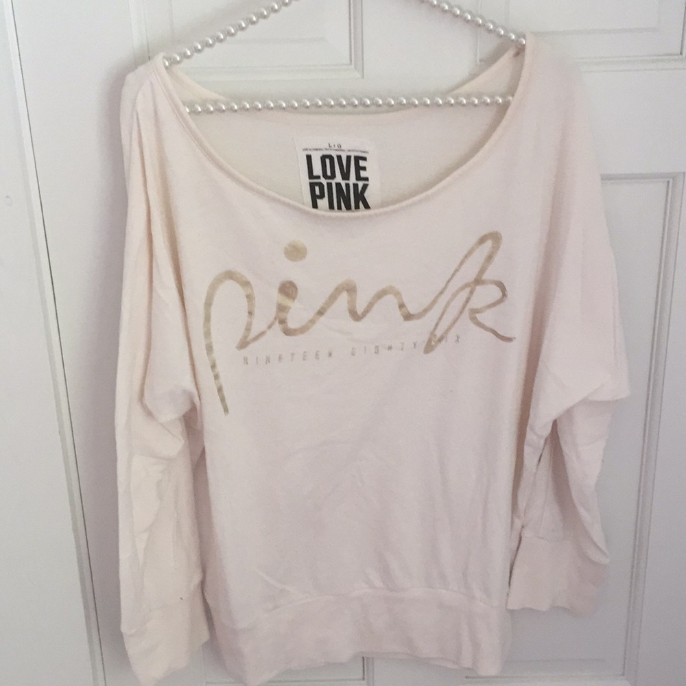 Long sleeve PINK shirt